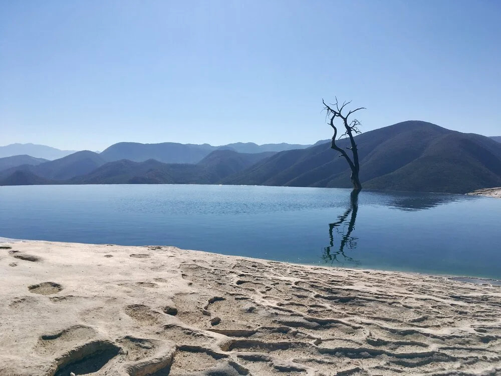 Hierve el Agua, Oaxaca, Mexico, photograph, 2018