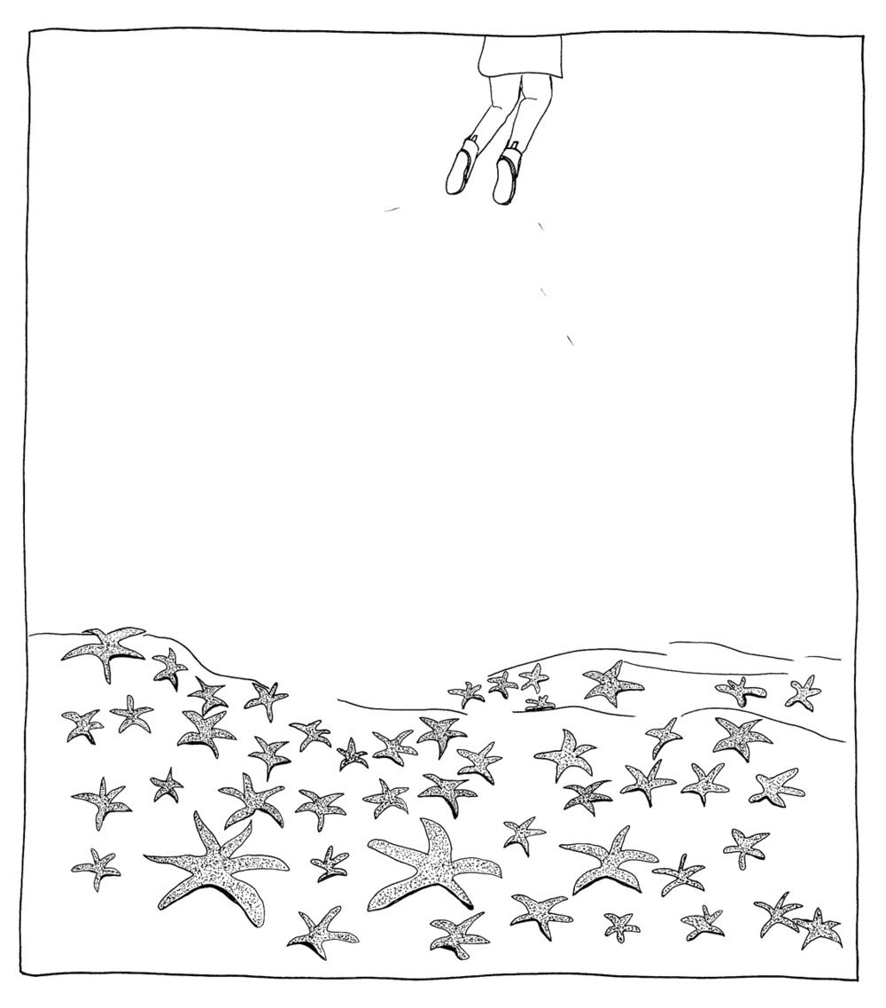 Starfish Sea, from Apostrophe to the Ocean, mini comic, 2013
