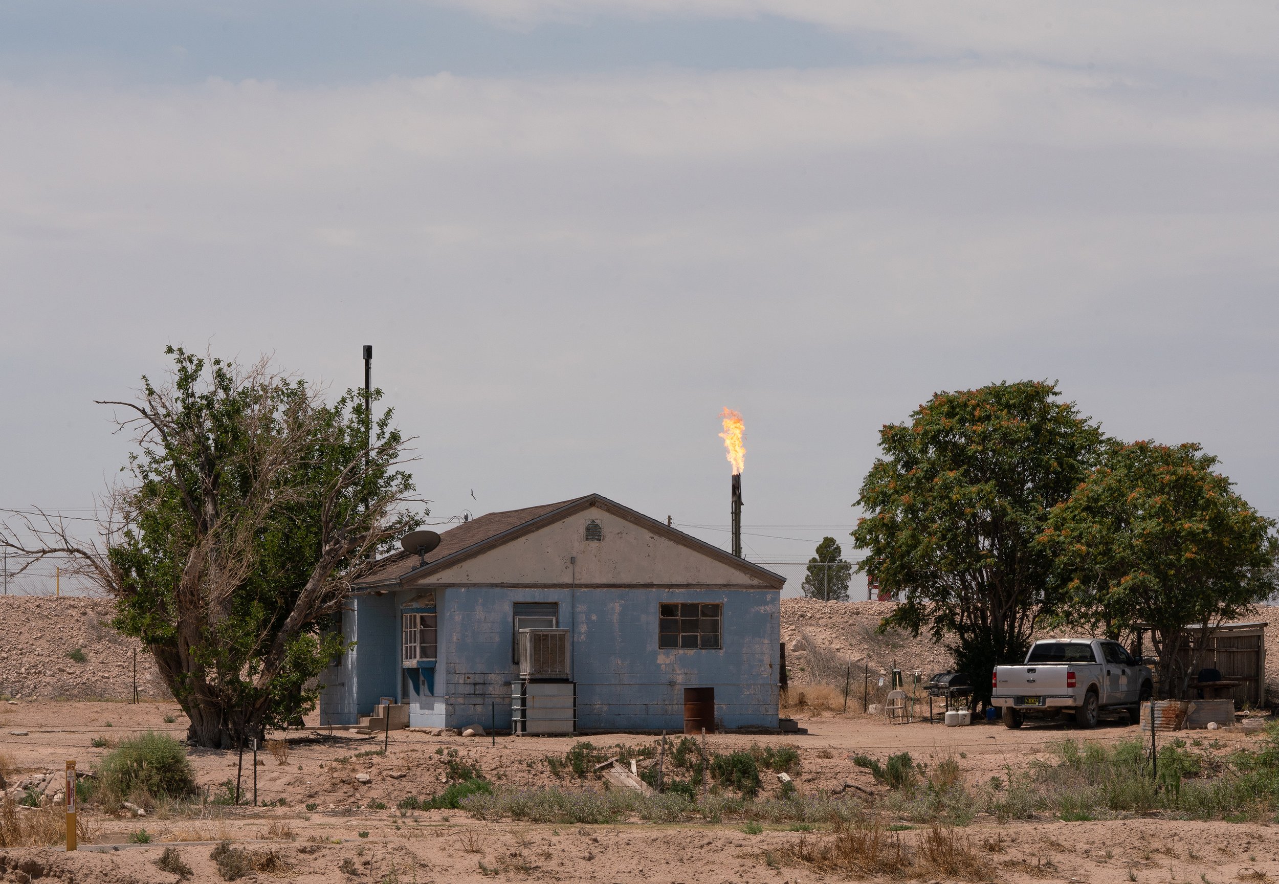 Oil and Gas Wells in the Permian Basin photographed for the Center for Biological Diversity