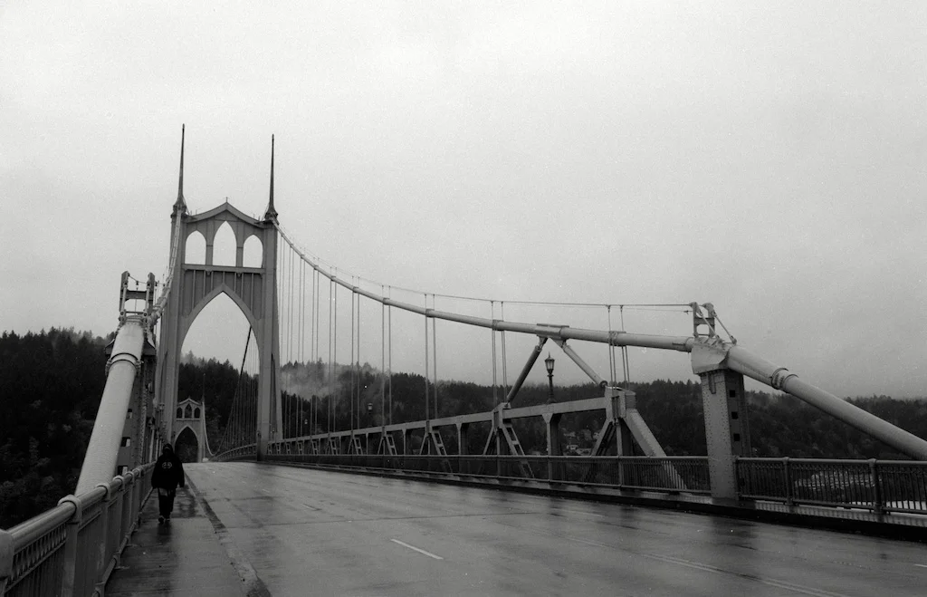 Portland Oregon Ilford Pan F 50 033