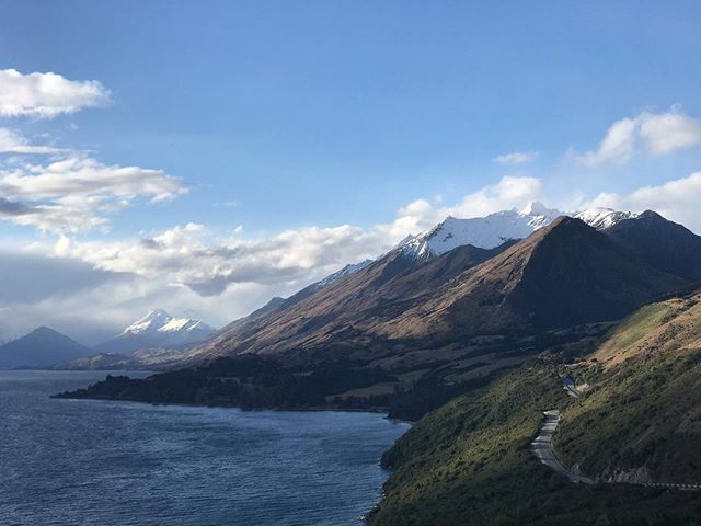 New Zealand: Day 1. When our plane descended below the clouds we got our first glimpse of #newzealand and it was a beauty. I immediately started to wonder if this country will top Iceland as the prettiest place I've ever seen. We had a few hours free