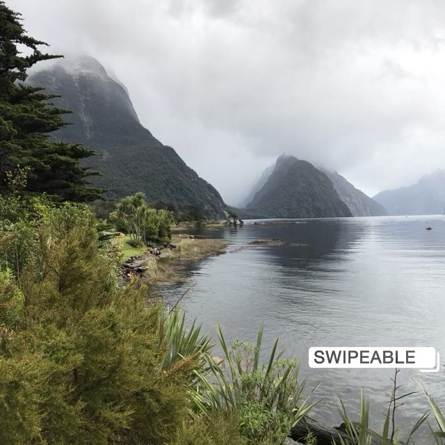 New Zealand: Day 2. A big thanks to @plukito for driving all the way to and from #MilfordSound! I really enjoyed all the views! Today we went through several different weather conditions within a couple hours time. We experienced beautiful sunshine, 