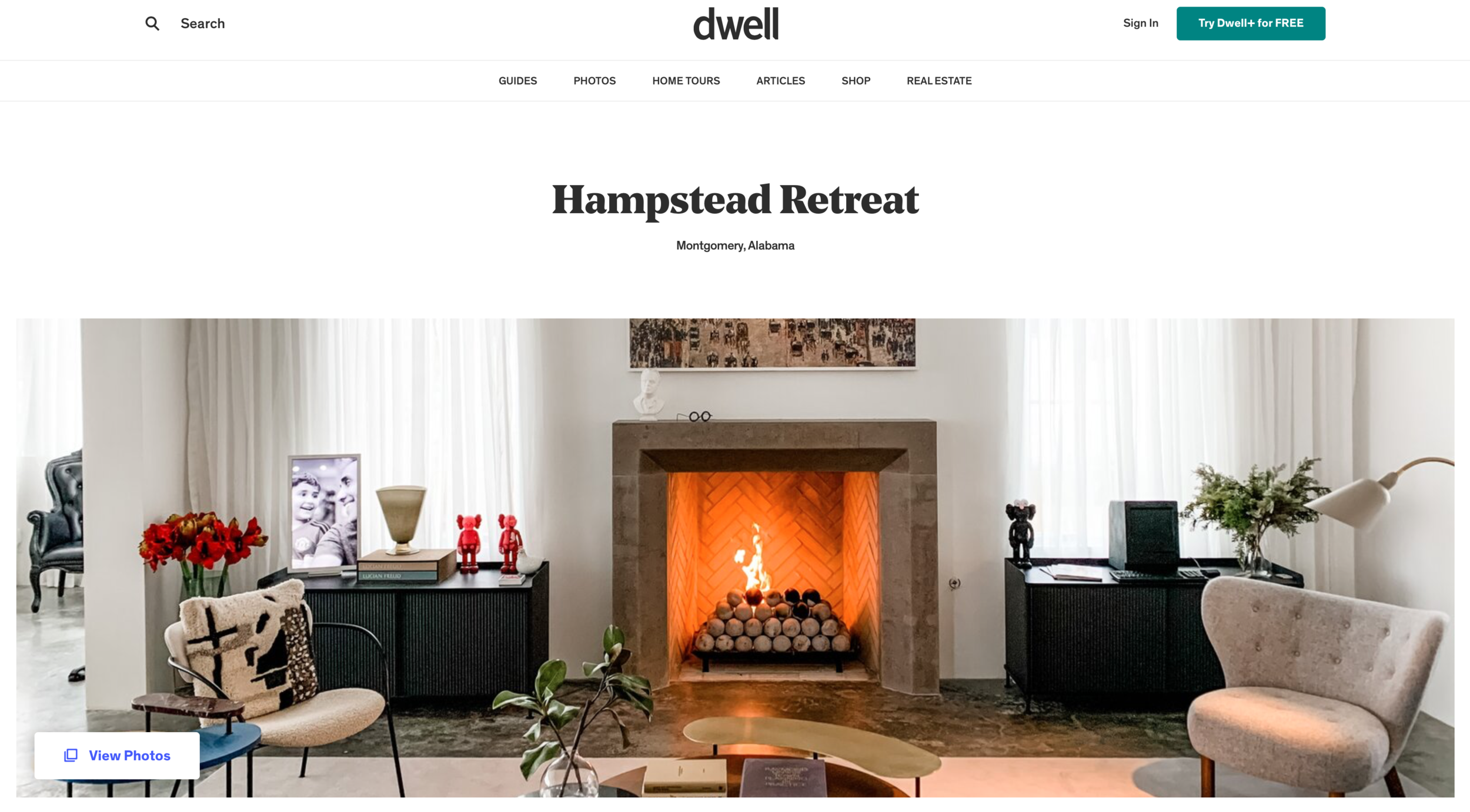 Dwell Features Hampstead Home