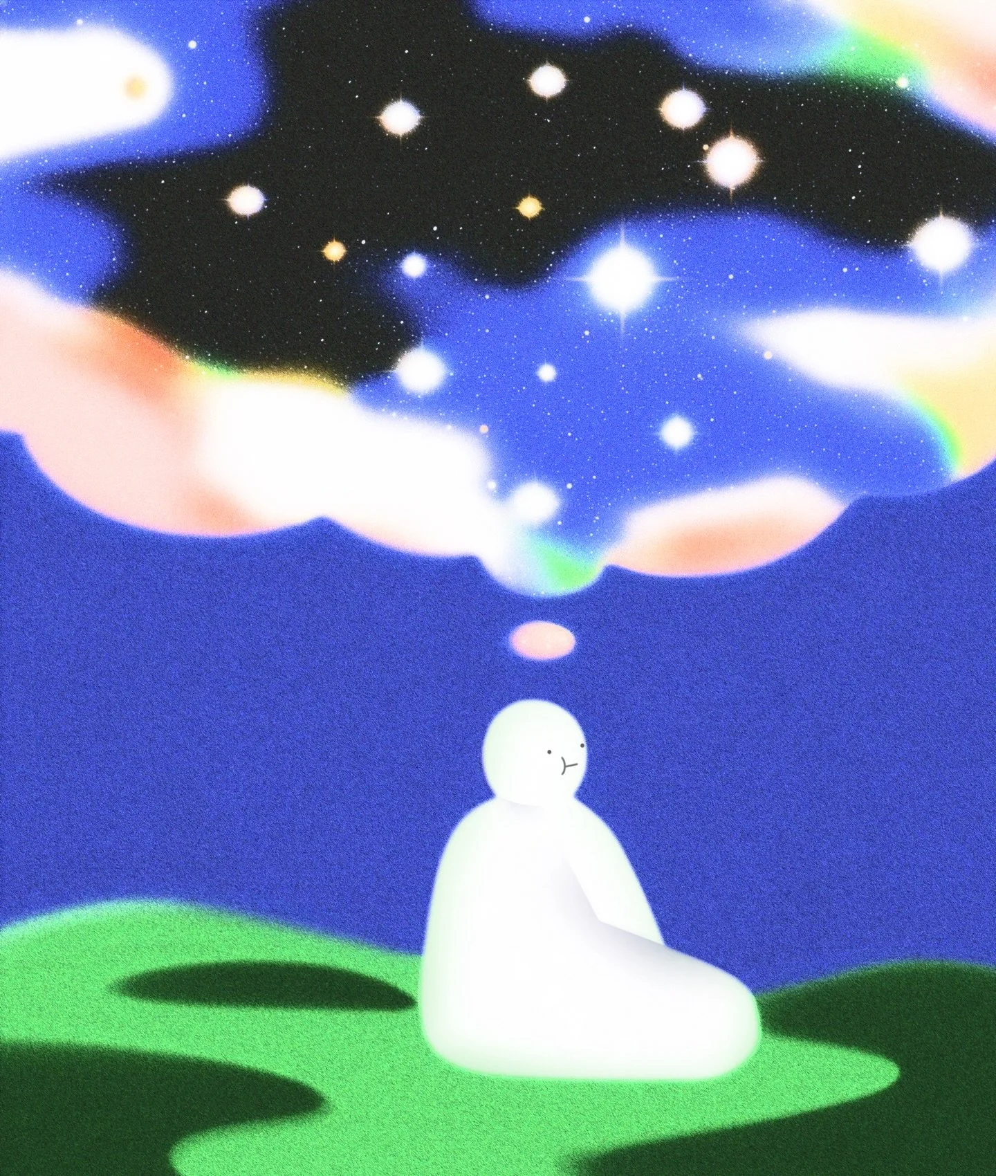 having a deep think about everything all at the same time