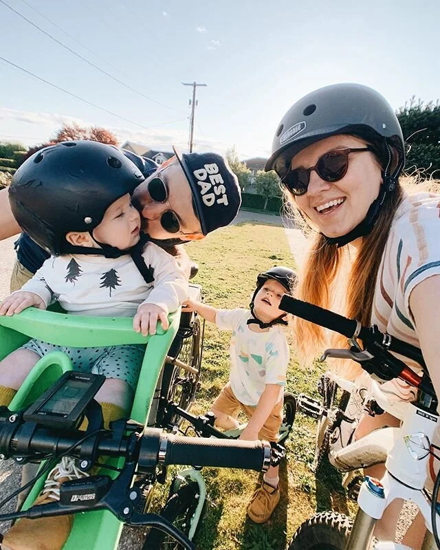 Husband... still learning. But he&rsquo;s got the Dad part down. 👌🏼😛 They&rsquo;re so lucky.