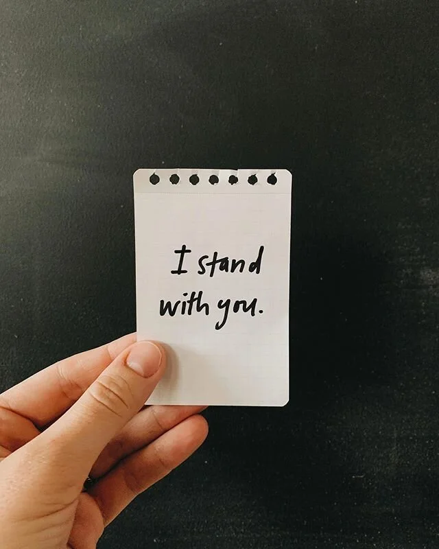 Black lives matter.

If your reaction is &ldquo;all lives matter&rdquo; or &quot;what about me&rdquo; or &ldquo;my life isn't easy&quot;, check your heart and try to understand. I saw somebody post an example that resonated with me and of course don&