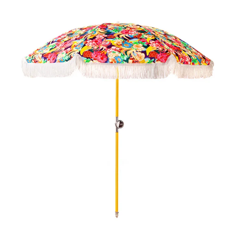 Basil Bangs Calypso Beach Umbrella $279