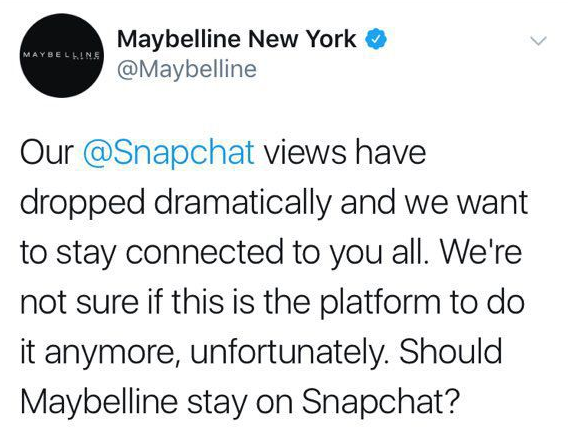 Am I Next? Maybelline: Is Snapchat a viable engagement platform? 