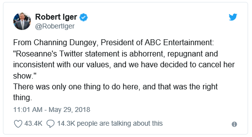 Am I Next? Bob Iger's Tweet