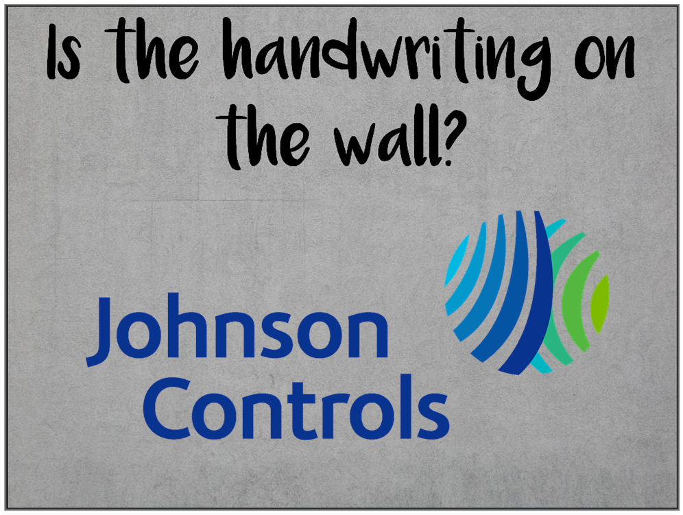 AM I NEXT? NO LOVE AT JOHNSON CONTROLS (02/19/21) — AM I NEXT?