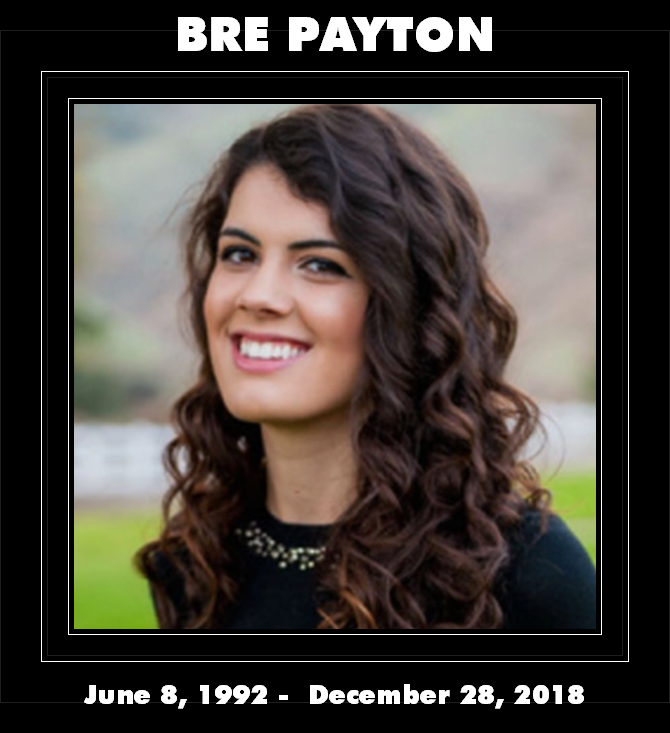 Bre Payton, dead at 26.