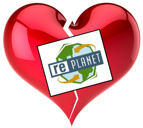 Replanet recycling and redemption centers closed without warning.