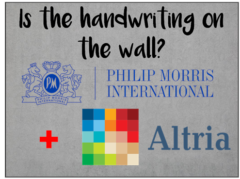 Am I Next? Altria and Phillip Morris Merger?