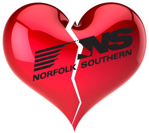 Am I Next? Norfolk Southern Railway lays off 230 locomotive maintenance personnel.