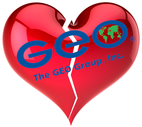 Am I Next? GEO losing private prison contracting in California in response to Governor’s phase out of private prisons.