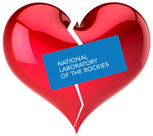 AM I NEXT? NO LOVE AT THE NATIONAL LABORATORY OF THE ROCKIES