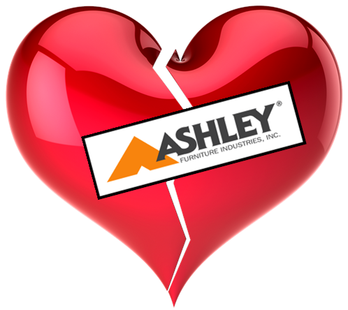 AM I NEXT? NO LOVE AT ASHLEY FURNITURE INDUSTRIES