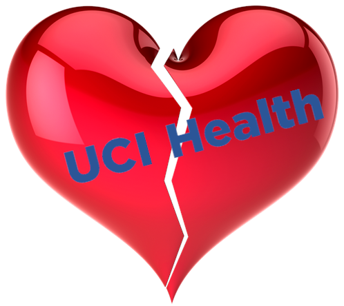 AM I NEXT? NO LOVE AT UCI HEALTH