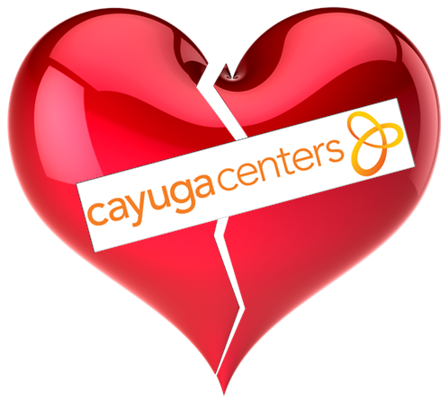 AM I NEXT? NO LOVE AT CAYUGA CENTERS