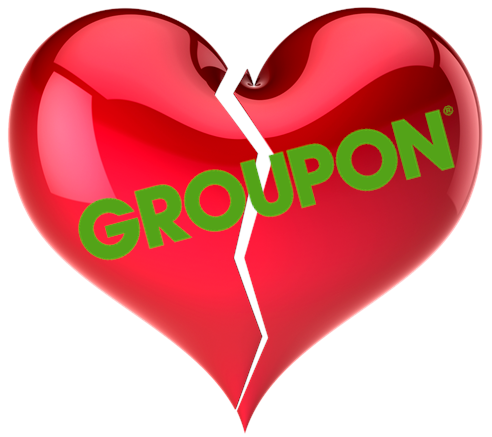 AM I NEXT? NO LOVE GROUPON
