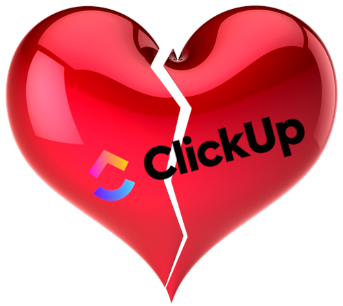 AM I NEXT? NO LOVE AT CLICKUP