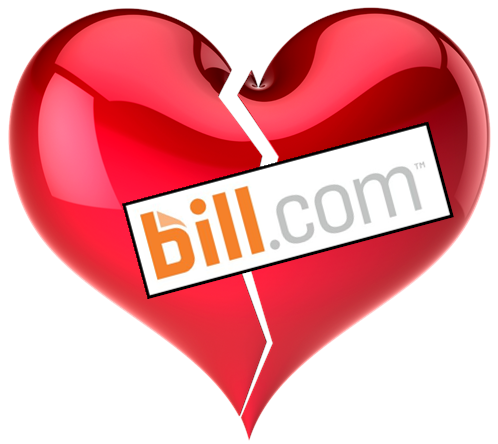 AM I NEXT? NO LOVE AT BILL.COM