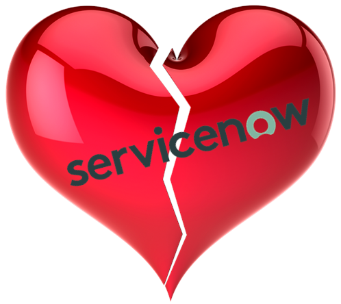 AM I NEXT? NO LOVE AT SERVICENOW