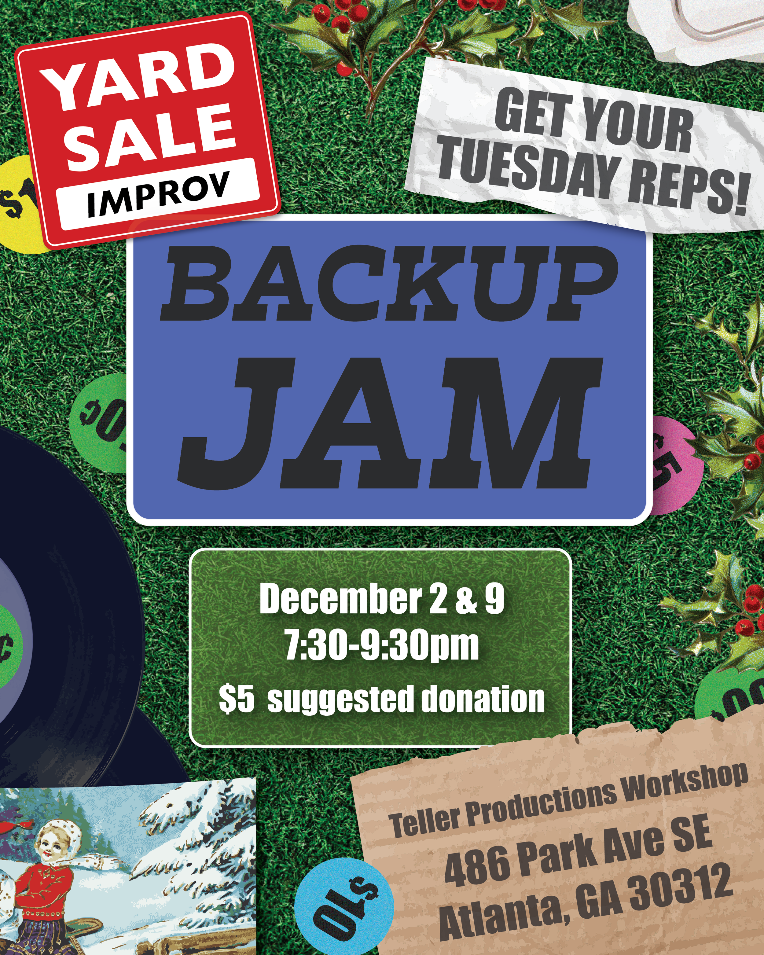 Yard Sale Improv Back Up Jam