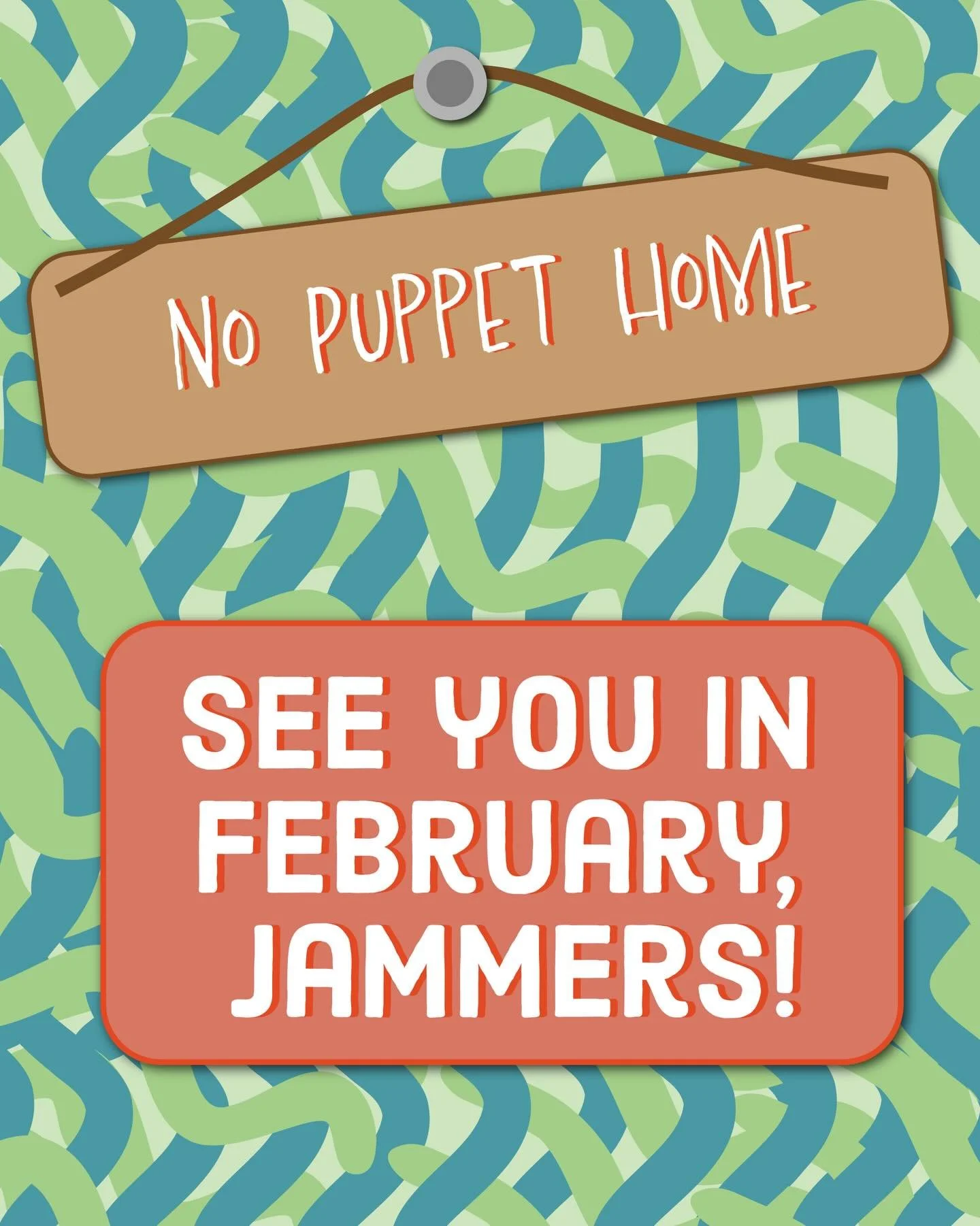 REMINDER: We&rsquo;re on a Winter Break! No Atlanta Puppet Jam or Atlanta Puppet Class for January. We&rsquo;ll see you in February, Friends!