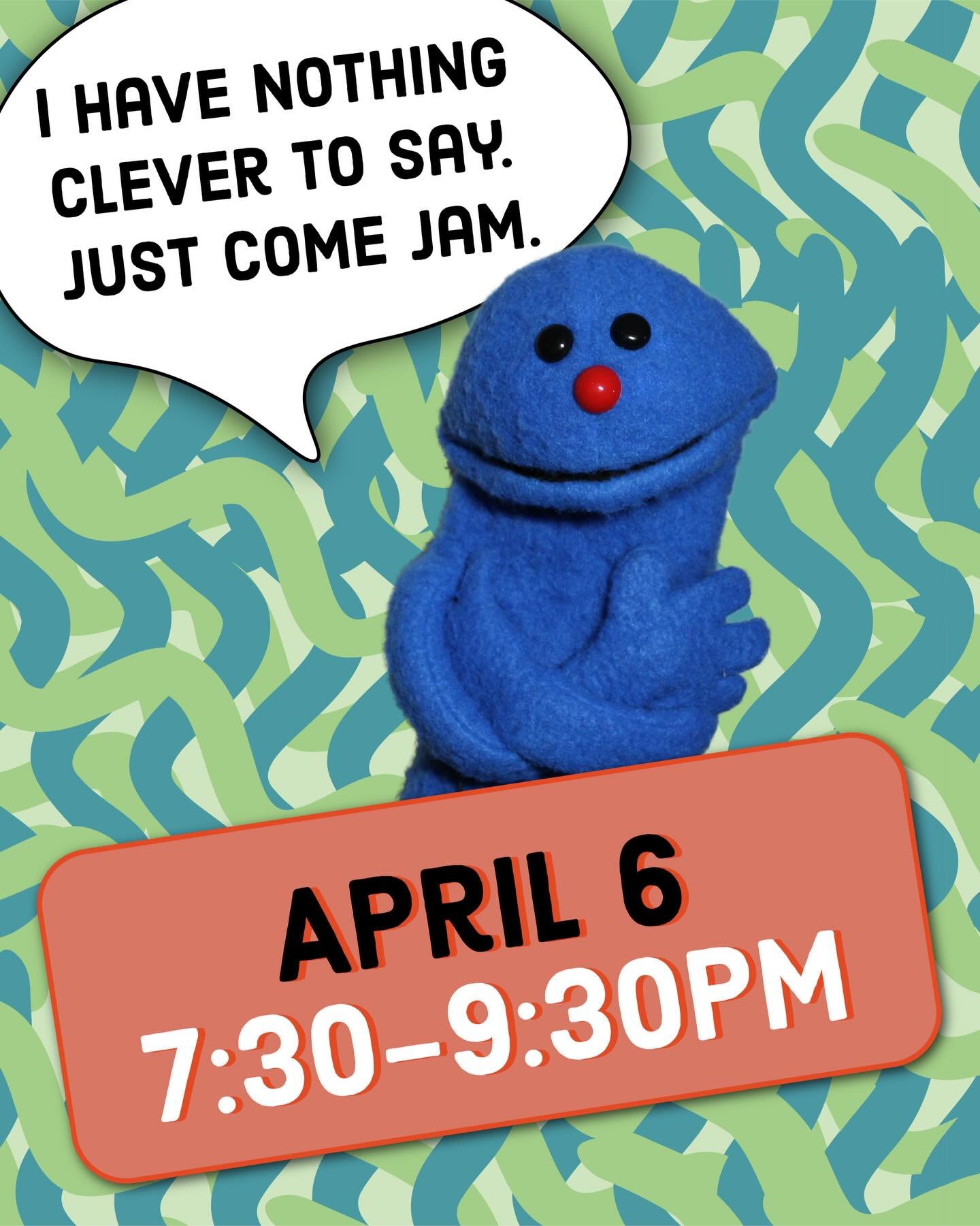 Next Atlanta Puppet Jam: April 6th, 7:30-9:30pm! Come do short form improv with a variety of puppets and styles. Puppets provided. Beginner friendly!