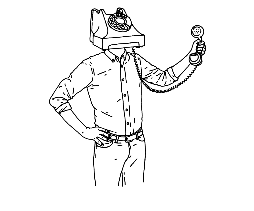 Mr B_Man with telephone head.jpg