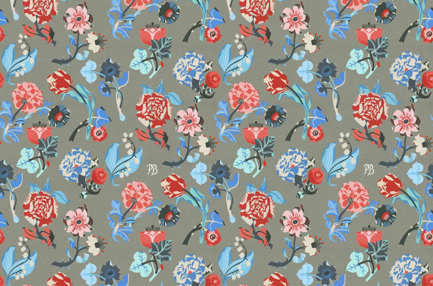 Created in her hallmark style of cutting artwork into layers of coloured paper, Lady Jane by Petra Börner is designed to resemble a scattered bouquet of rough cuts from the garden. The idea was derived from horticultural images in vintage books. 