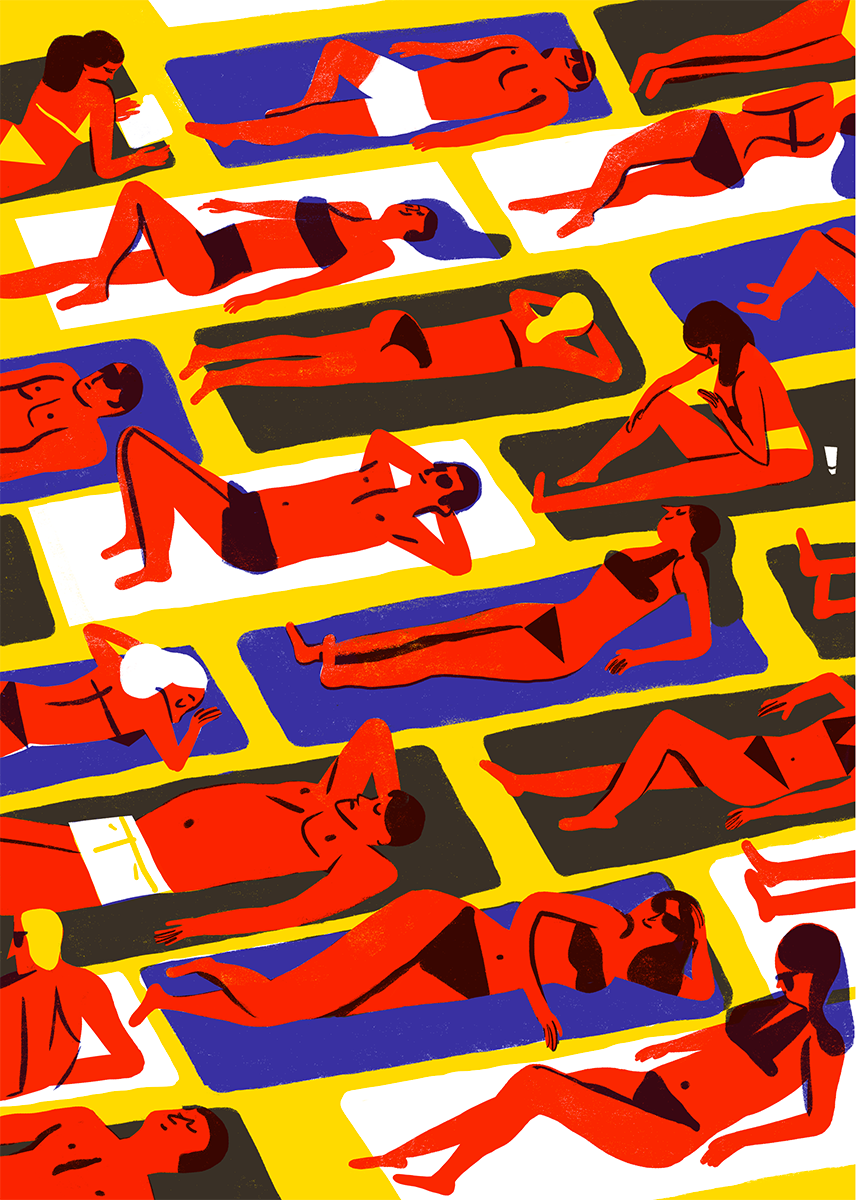 Virginie Morgand | Crowd #1, Beach
