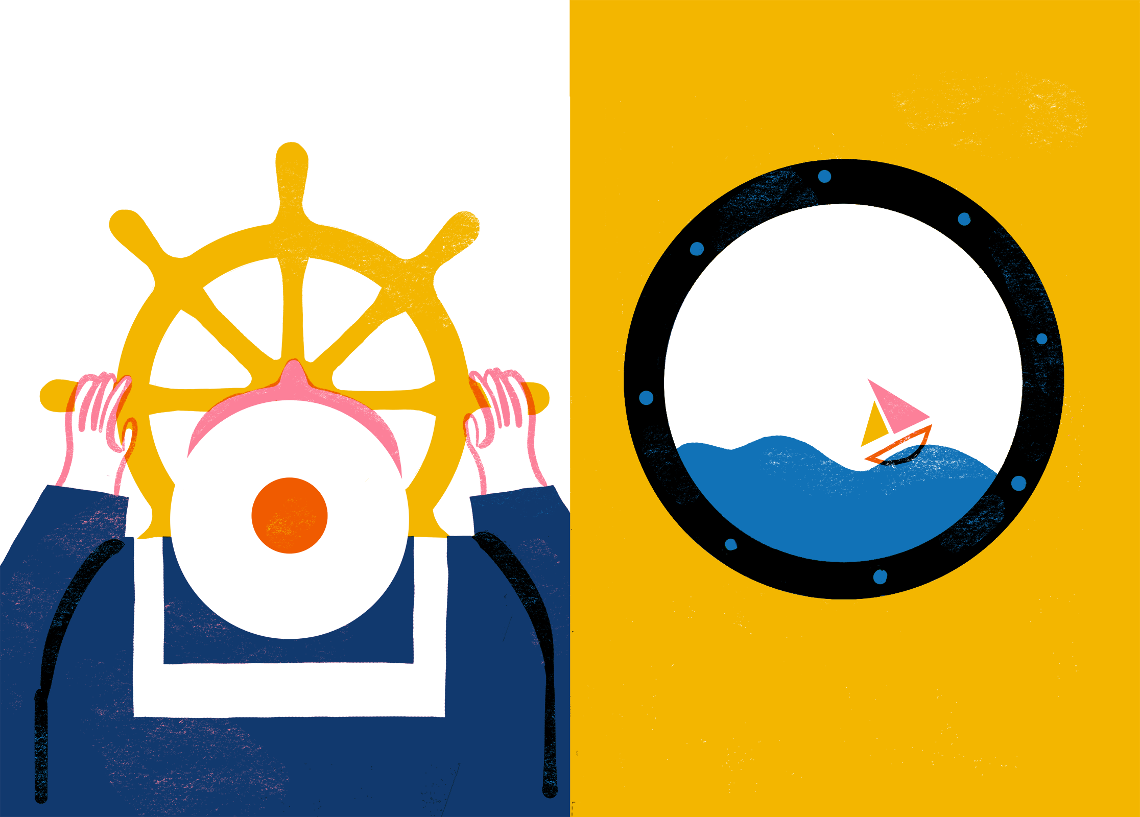 Virginie Morgand | illustrations from "ABC du Marin" published by Memo Editions