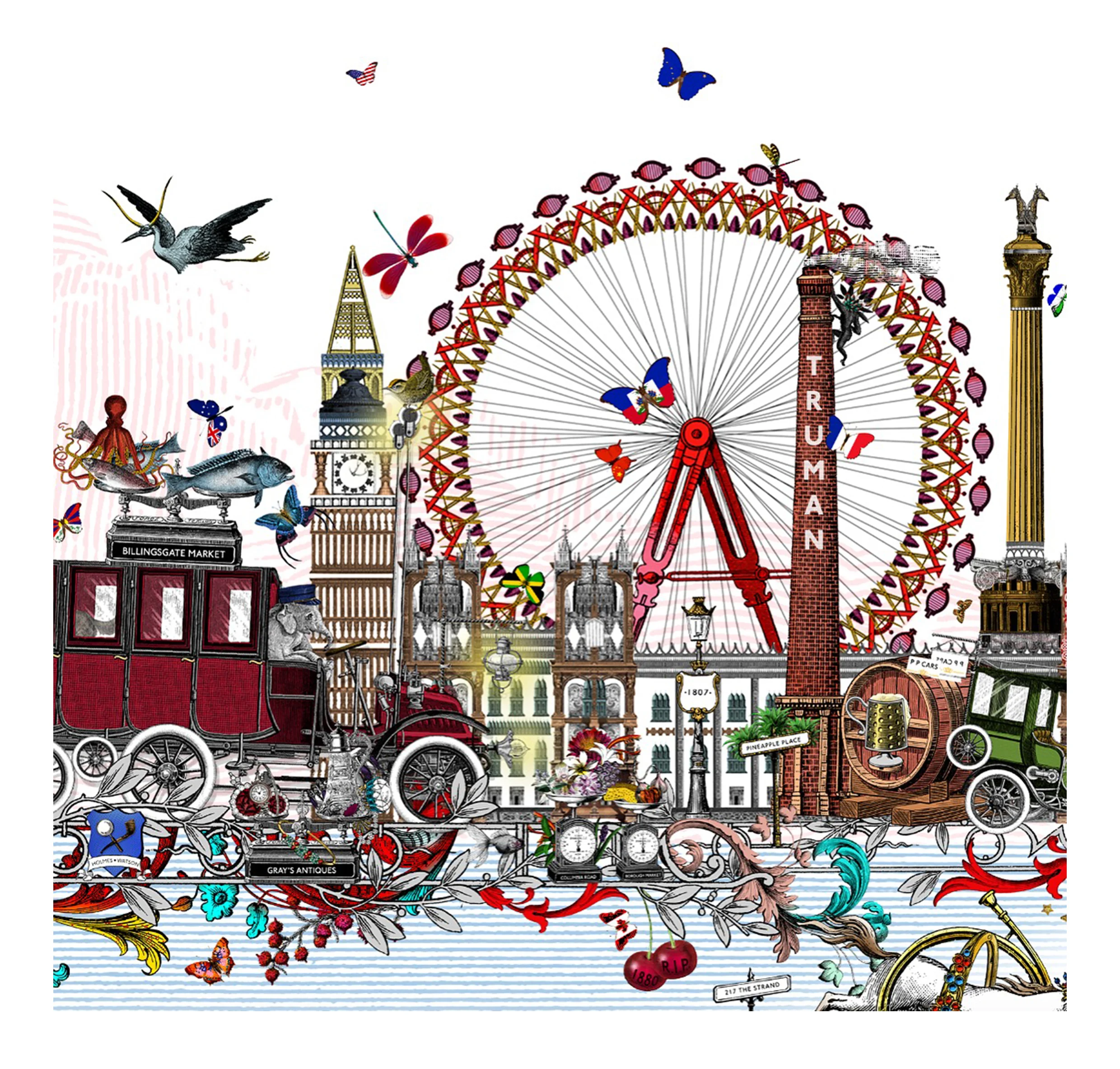  Kristjana S Williams | London Skyline Detail 