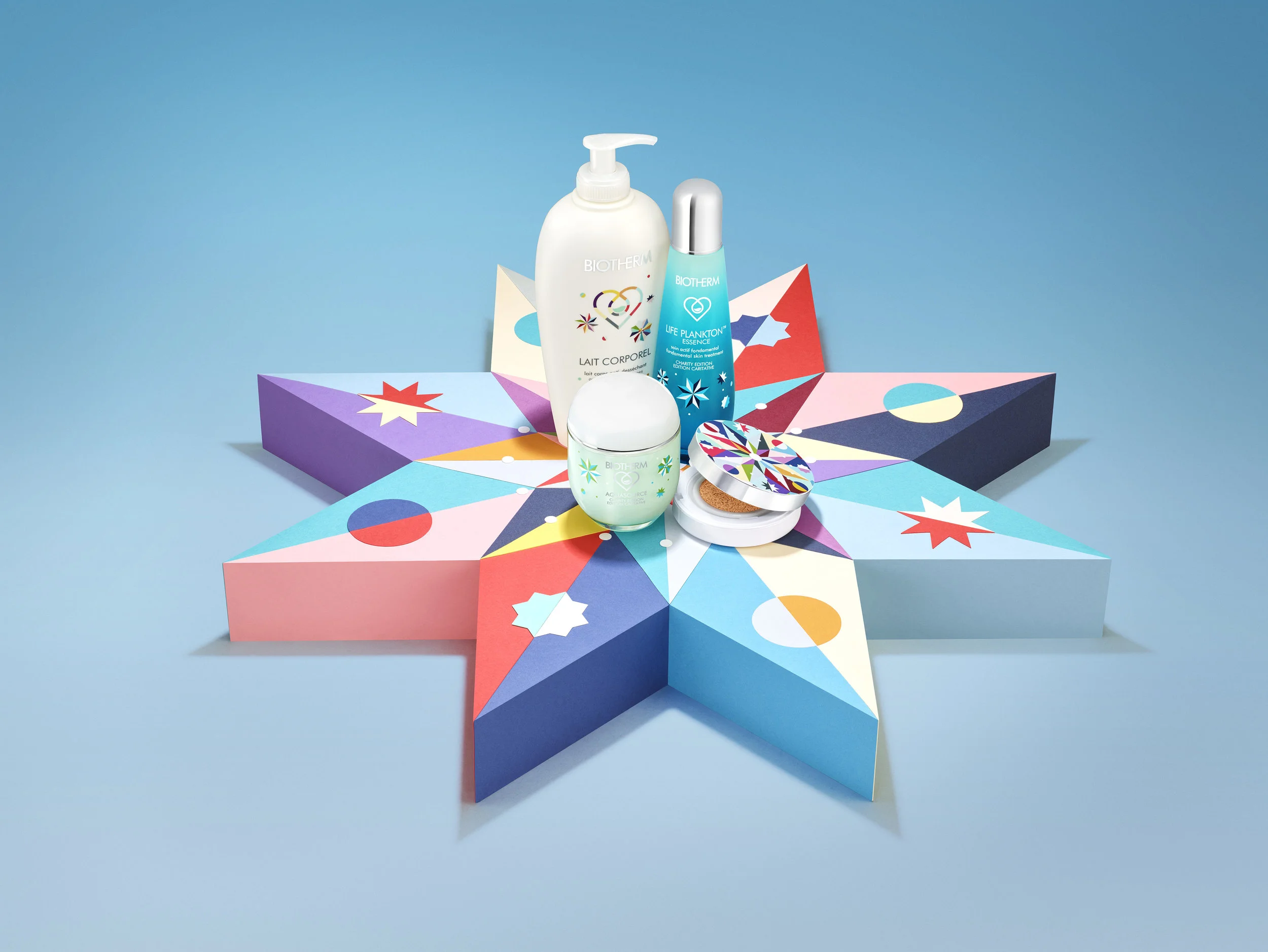 Hvass&Hannibal packaging designs for Biotherm