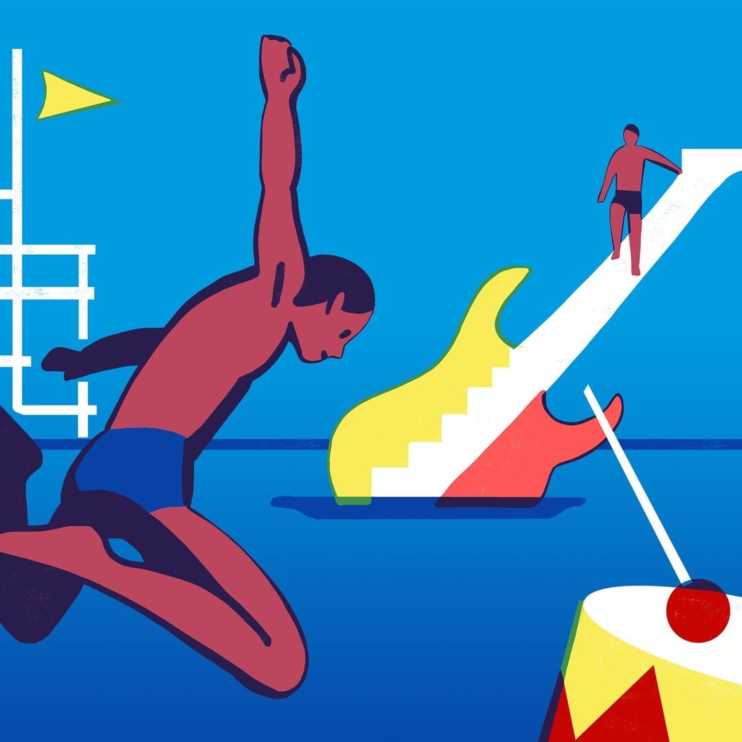 Some more gorgeous illustration from @virginie.morgand for the Paris Cultural Olympiad 2024