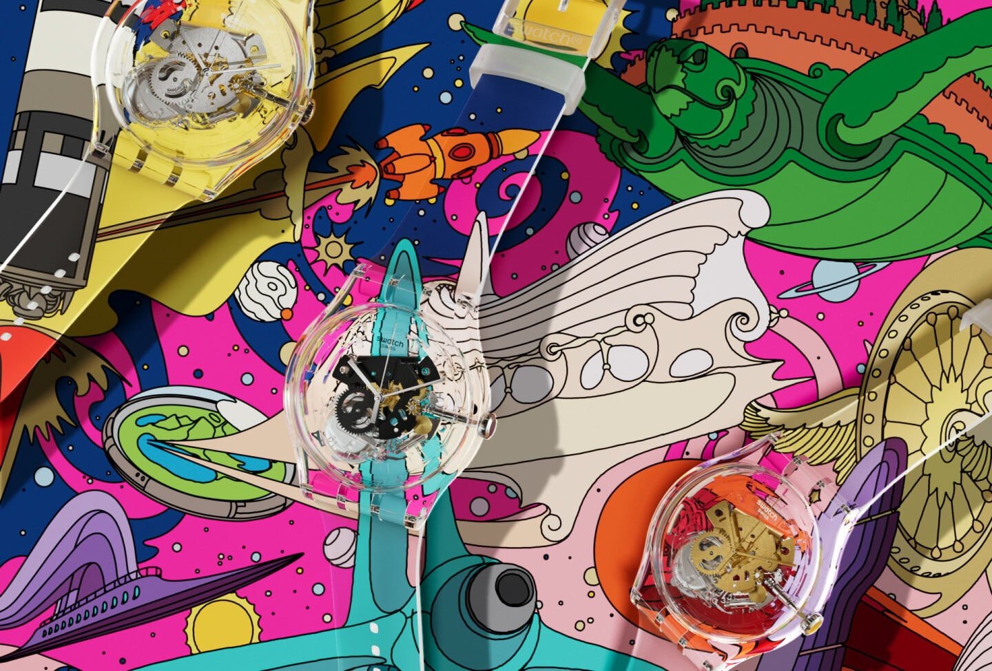 Edward Carvalho Monaghan for Swatch