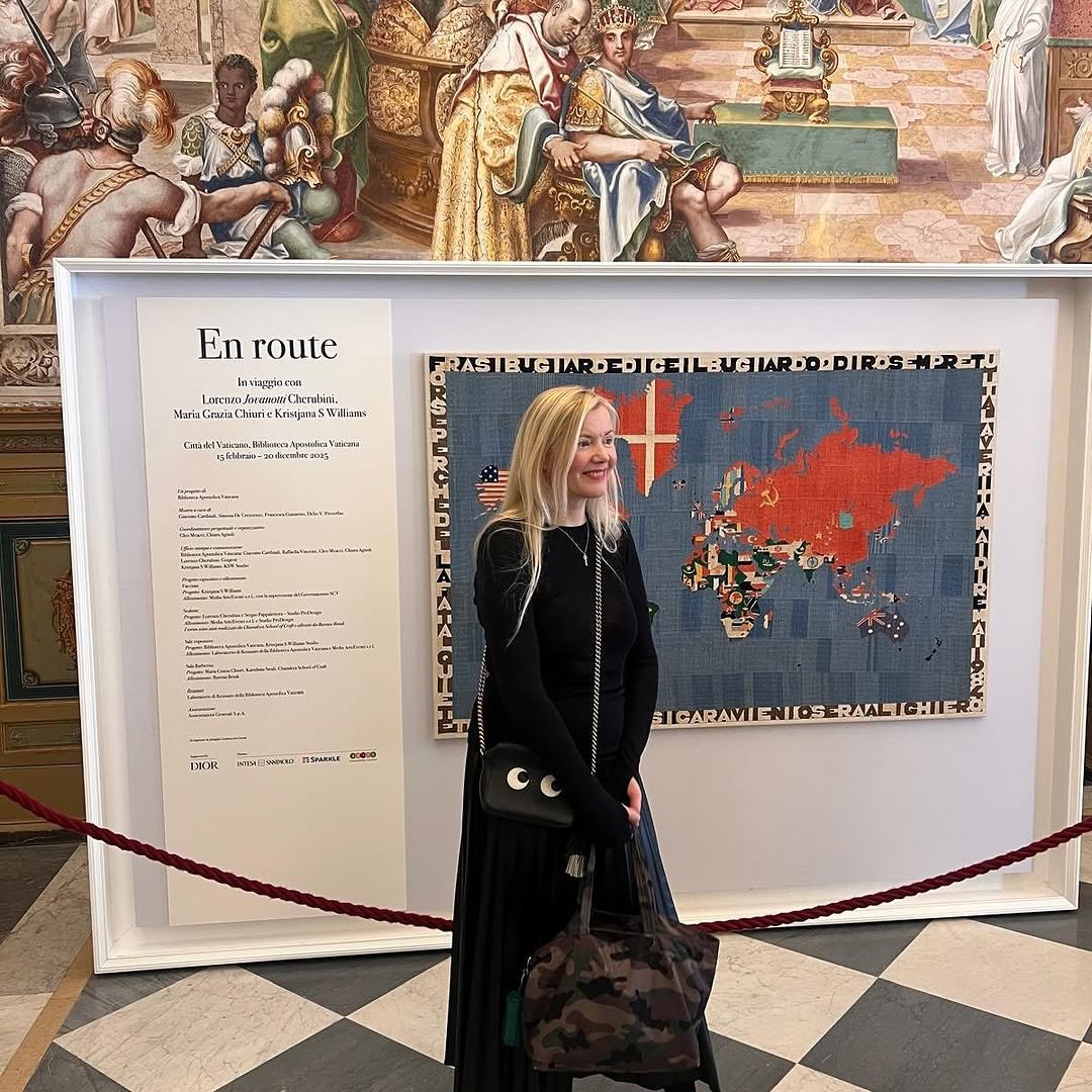 Kristjana S Williams 'En Route' Exhibition at The Vatican Library