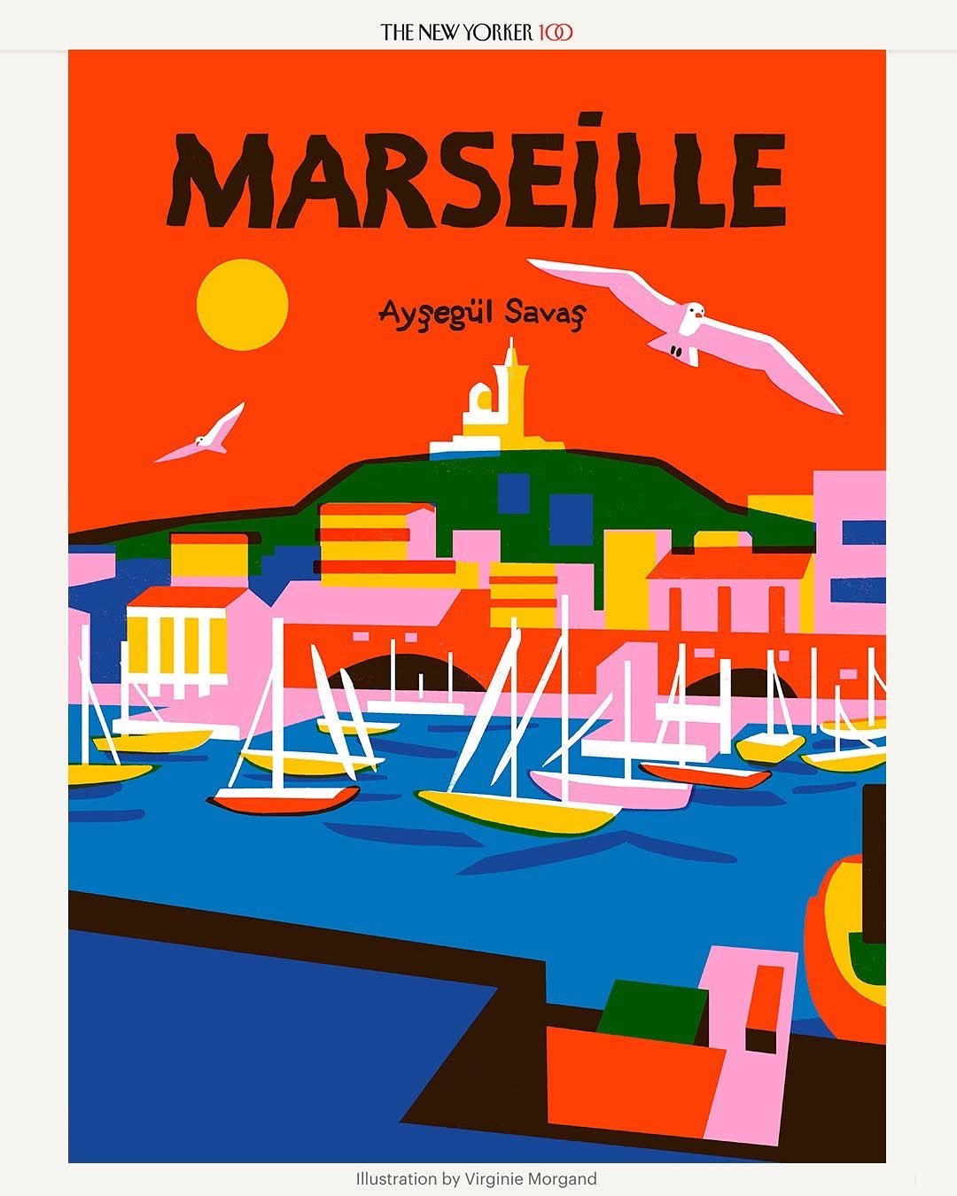 New from @virginie.morgand My first full page for @newyorkermag 🎉on MARSEILLE, a story by @__aysegulsavas__

#virginiemorgand #editorial #newyorker #design #illustration 

www.outlineartists.con