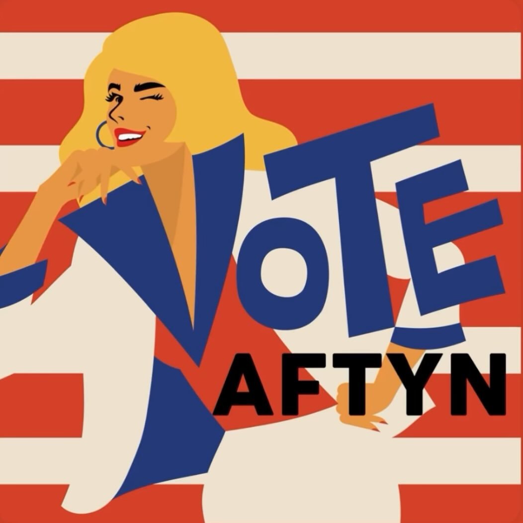 New work from @laurenrolwing for her local elections in Tennessee @aftynbehn4tn #vote #illustration #illustrator