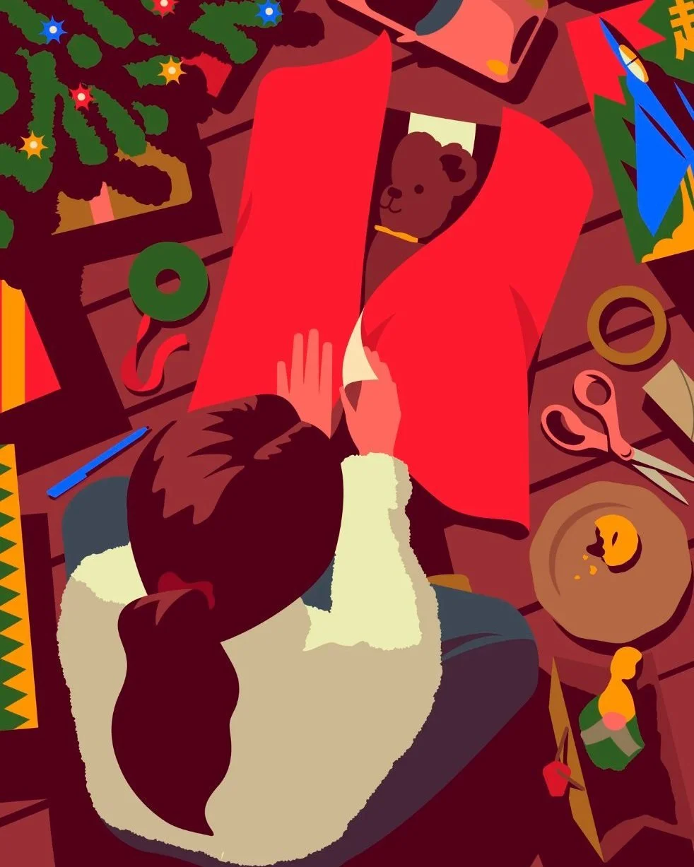 🎄🎁🎅🏻Wishing you a very Merry Christmas and a Happy New Year! ❄️🔔🥂
A great big thank you to @robbaileystudio for creating this cosy, festive illustration for us to celebrate!
Camilla, Ellie, and the Outline Team x