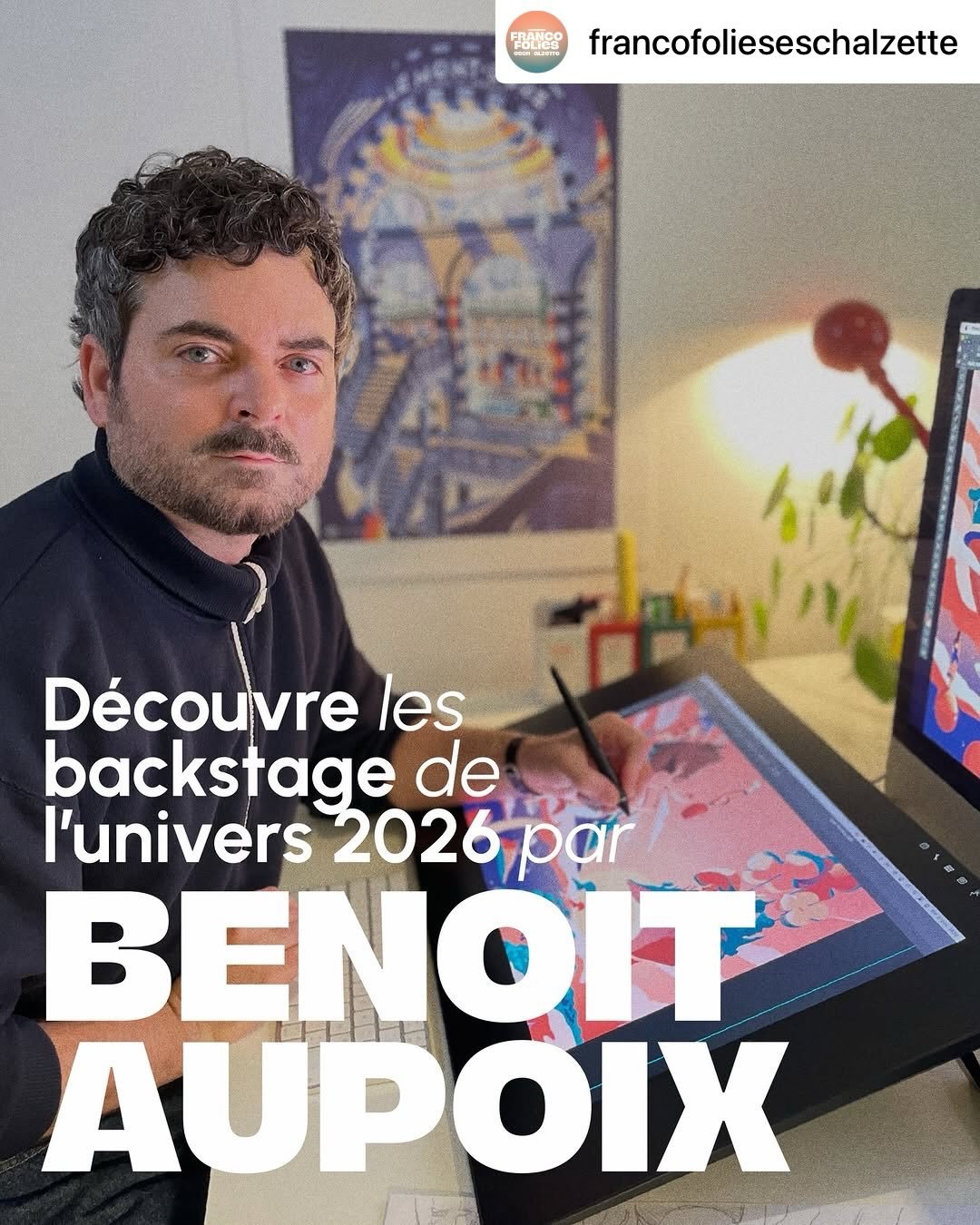 Take a look behind the scenes at @benoitaupoix process and sketches evolving as he creates an immersive visual world for this years @francofolieseschalzette festival 

#illustration #benoitaupoix #design #francofolies 

www.outlineartists.com