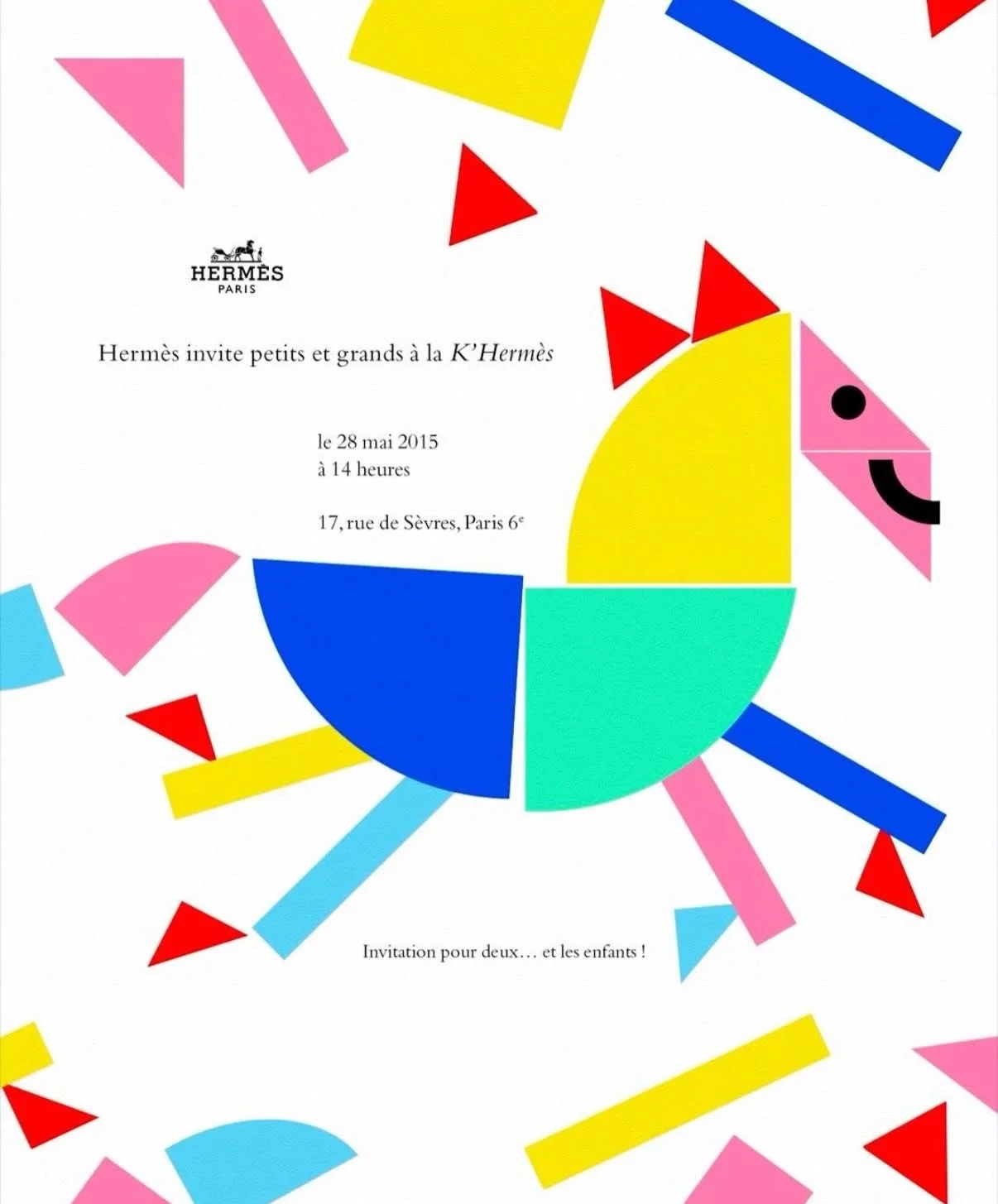 Super charming little flashback to @virginie.morgand piece for #hermes, inspired by her use of colour and simple shapes in her book &lsquo;Tchoum&rsquo;

#virginiemorgand #illustration 

www.outlineartists.com