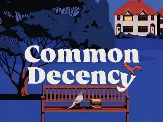 Sabinus for Tom Allen's 'Common Decency' cover design