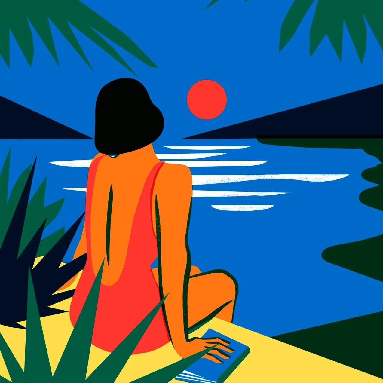 ☀️🌊GIVEAWAY TIME🥳✨
We're celebrating the Summer break with a giveaway! 
If you fancy winning a selection of prints, postcards and gift wrap from our scorchingly talented roster, take a look through the gorgeous summer inspired artwork from our amaz