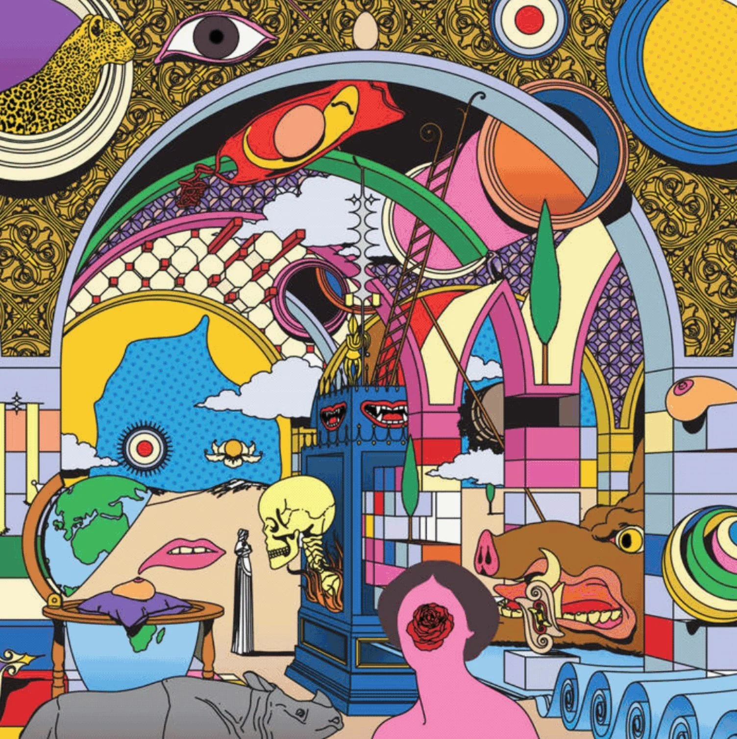 Flashback to @edward_monaghan album cover artwork and animation for @strfkr_music 2024 release Parallel Realms, psychedelic perfection! 🙃🤯😵&zwj;💫

#illustrationagency #design #artist #edwardcarvalhomonaghan 

www.outlineartists.com