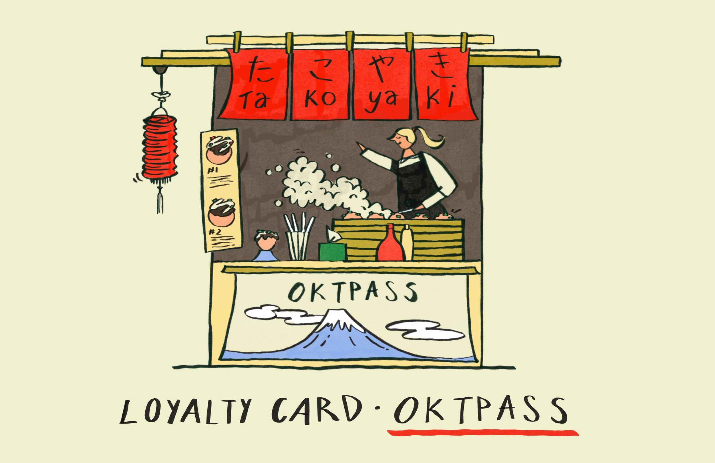 Tasty new illustrations from @hanzsiie for @oktpass 
#takoyaki #illustration #hannahgibson

www.outlineartists.com