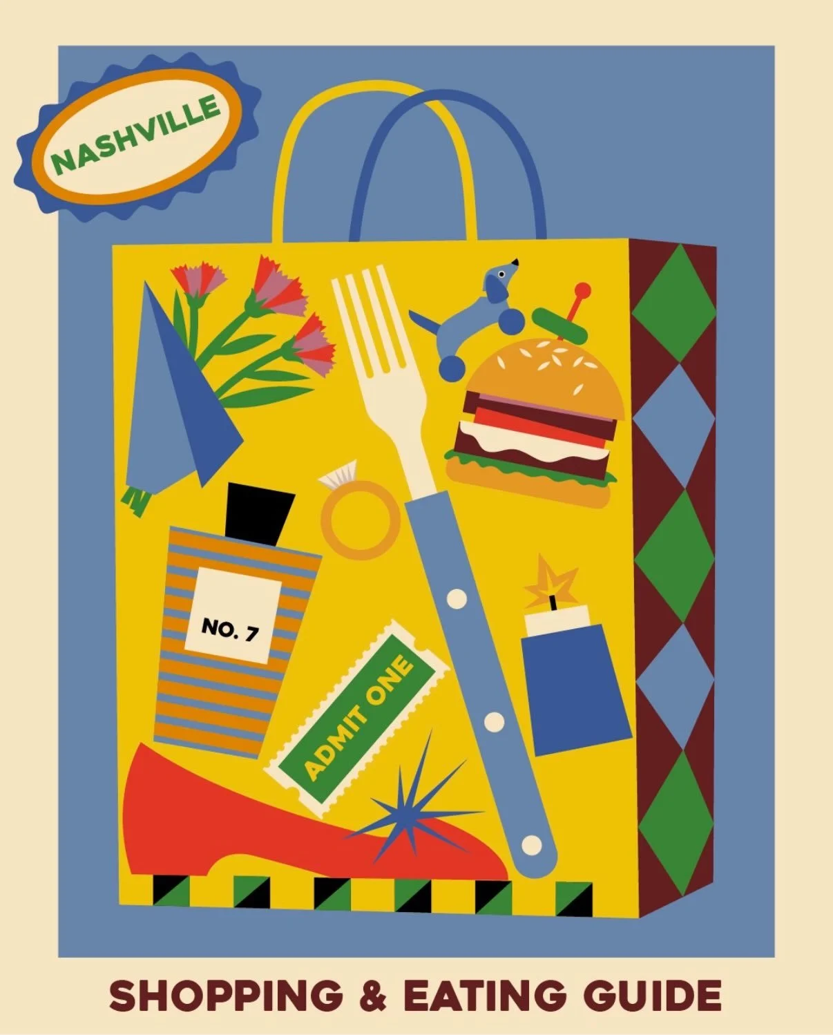 Super cool guide to Nashville from local girl @laurenrolwing 

#illustration #nashvilleguide #design 

www.outlineartists.com