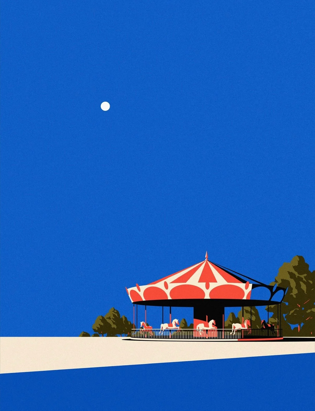 🐎 🐴 Carousel views from the children&rsquo;s Grand Park in Seoul from @sabinus_ 

#illustration #design #sabinusillustration #seoul

www.outlineartists.com